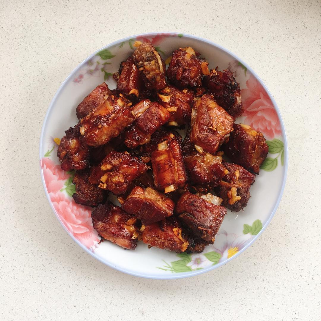 香到骨头里的蒜香排骨（烤箱）