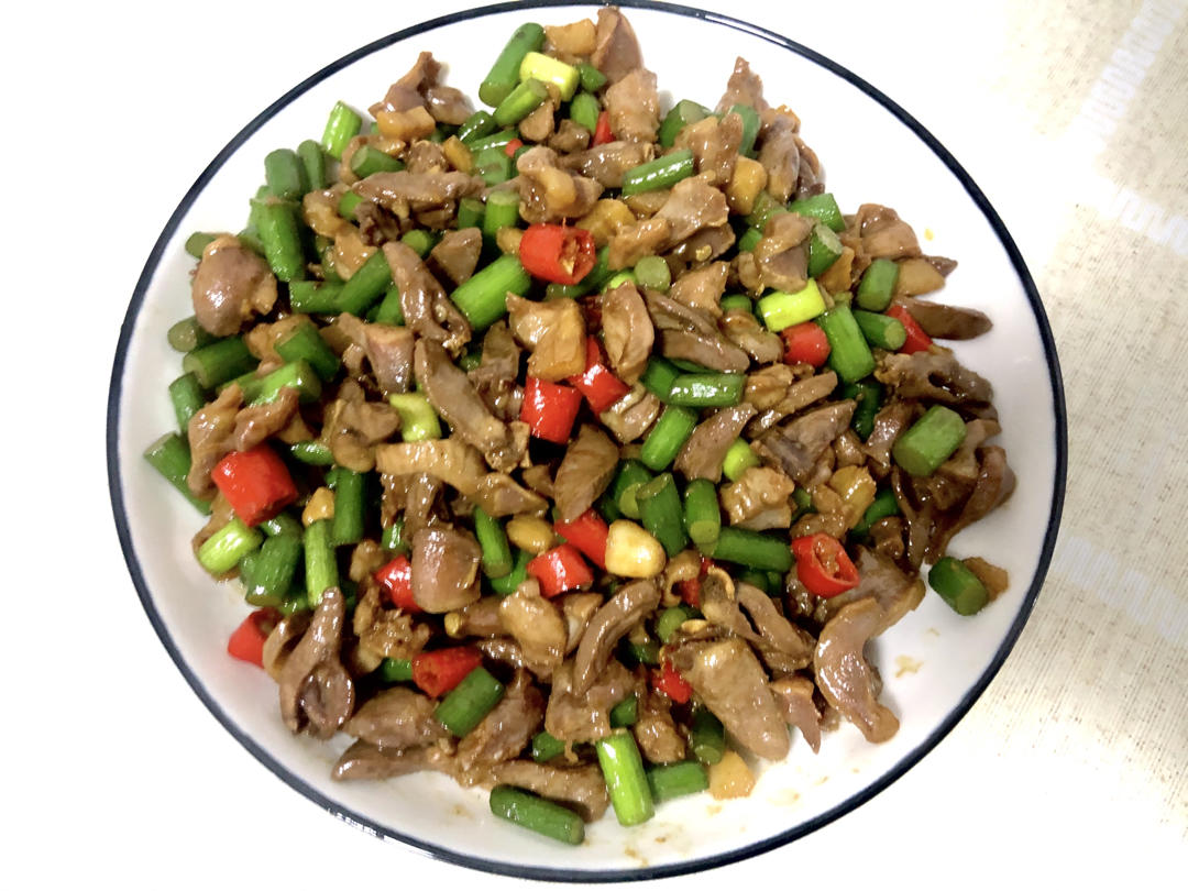 柠檬精y做的小炒鸡杂