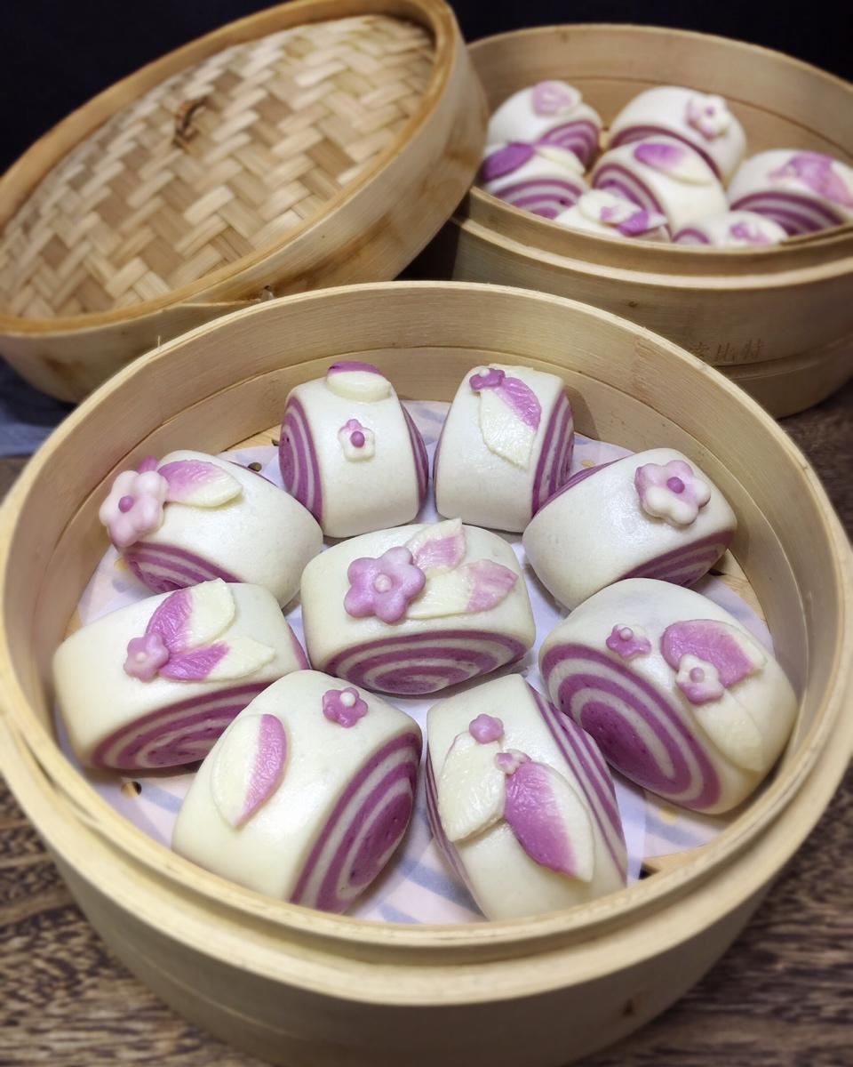 细腻光滑一次发酵牛奶馒头