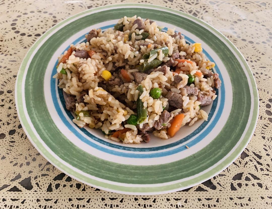 黯然销魂牛肉炒饭