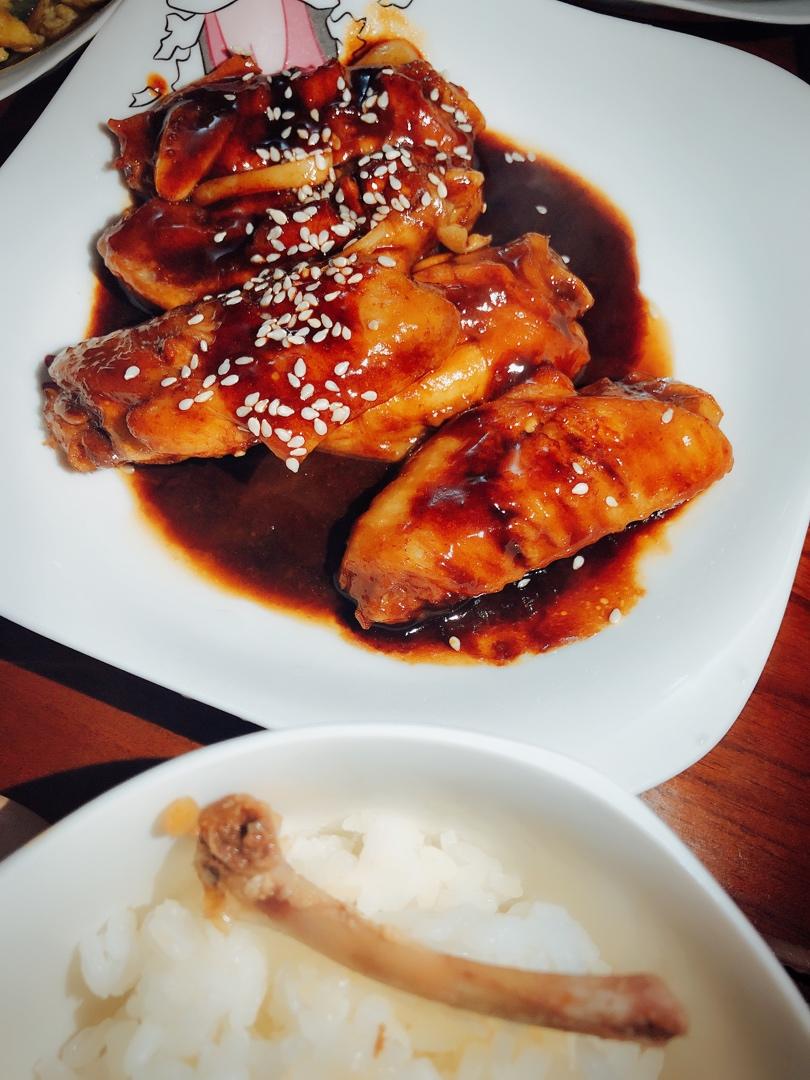 蜜汁鸡翅