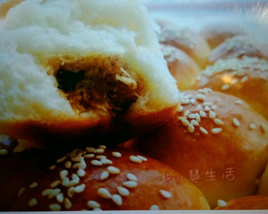 肉松奶香小餐包