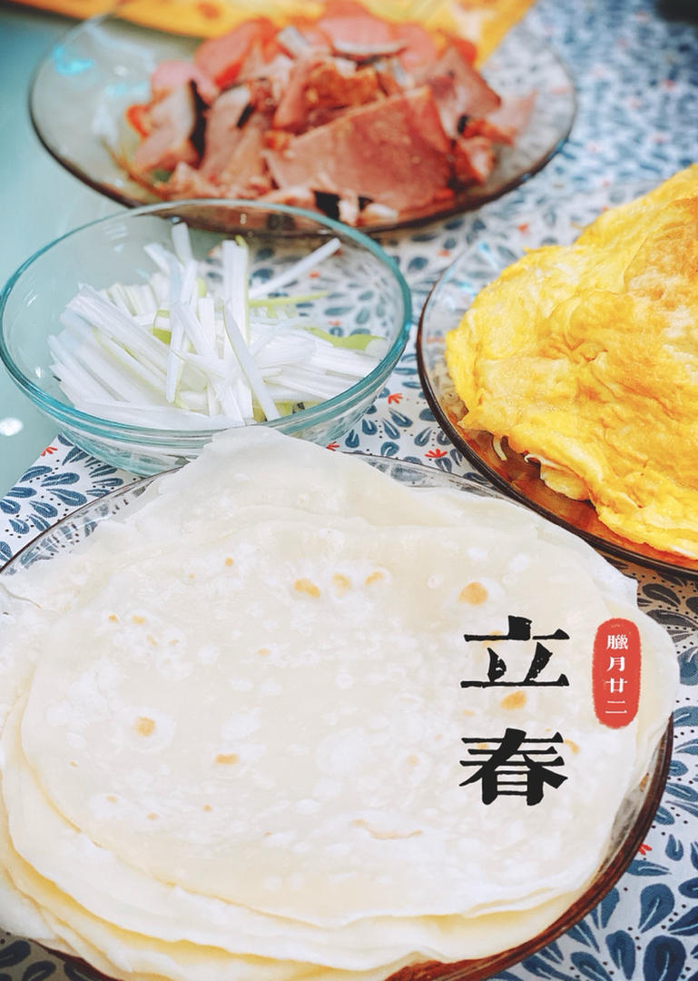 春饼的做法（北方习俗吃的摊春饼）
