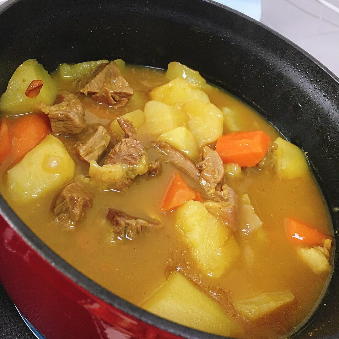 咖喱牛肉（按照流程来绝对不翻车）