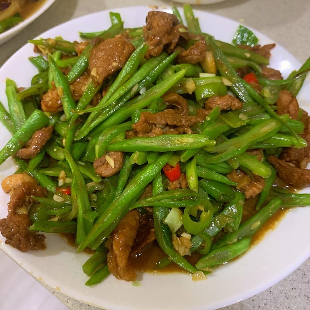 四季豆炒肉
