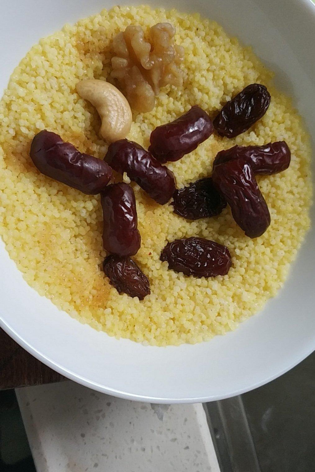 zinghope做的蒸小米饭