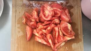 只要一点食盐调味的消暑番茄冷汤#麦子厨房#麦子厨房美食锅制作的做法 步骤4