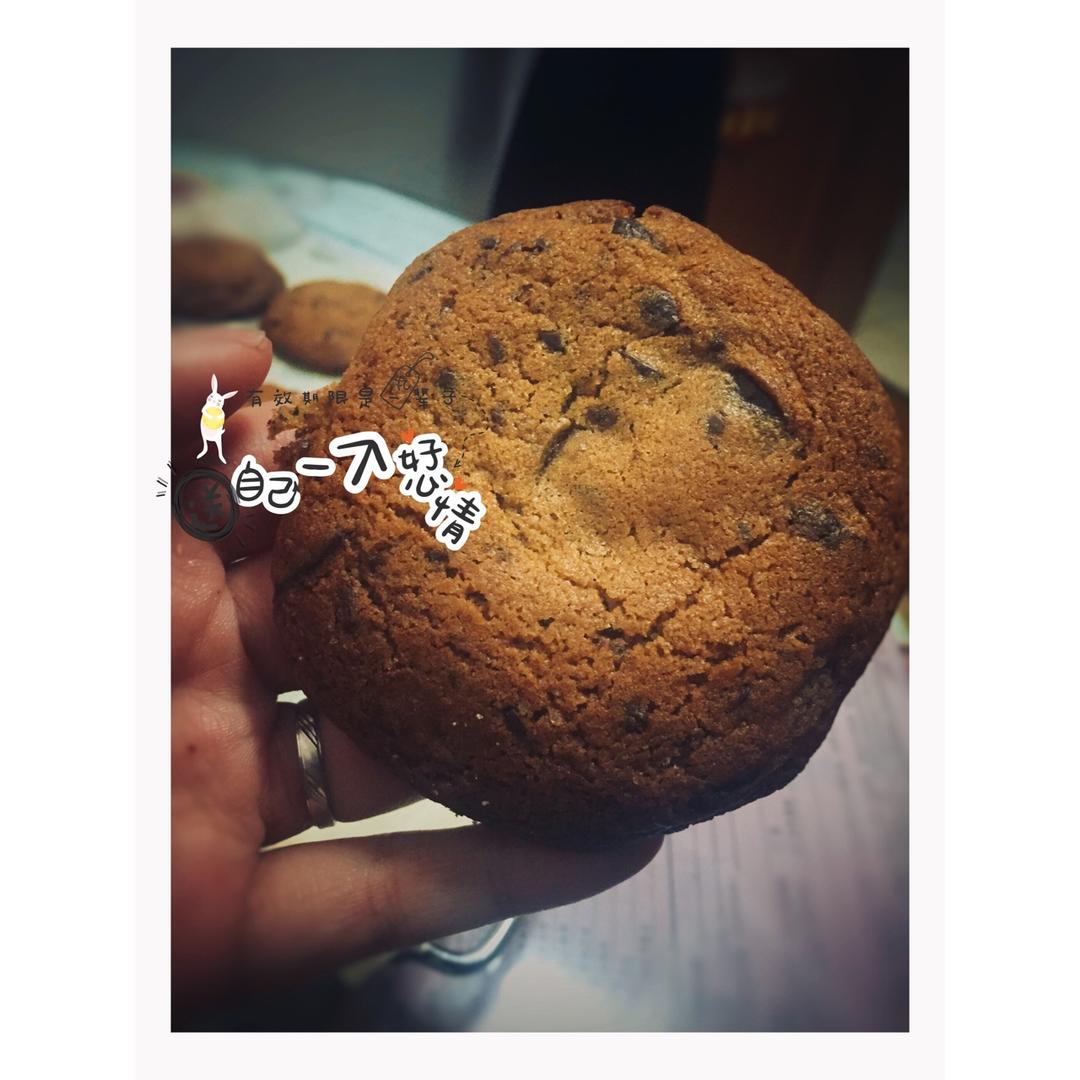 巧克力海盐大cookie