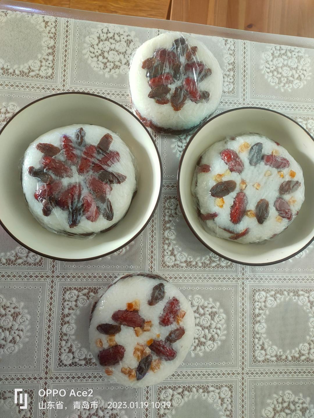 【猪油夹沙八宝饭】古法蒸糯米