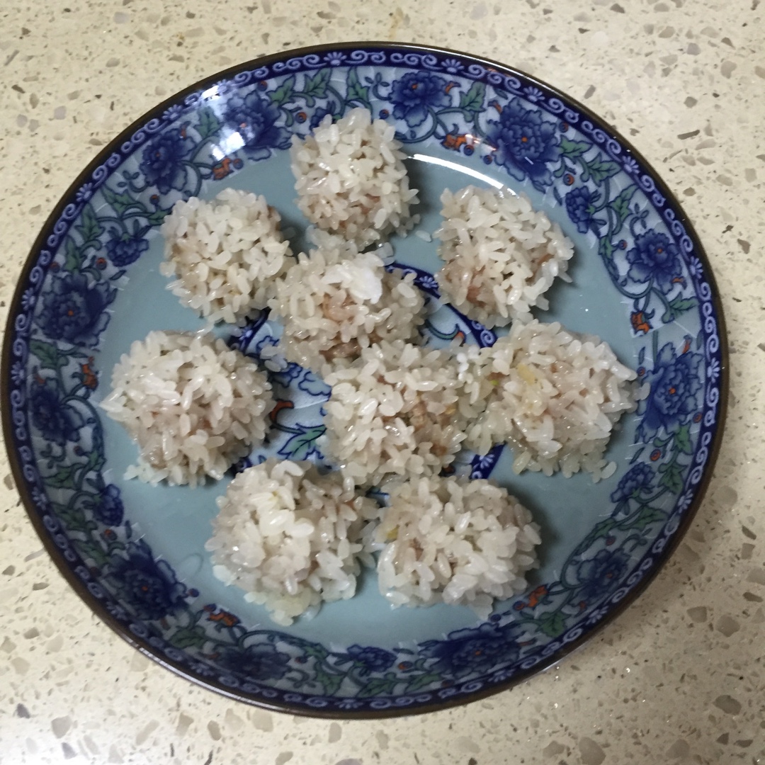 糯米珍珠丸子