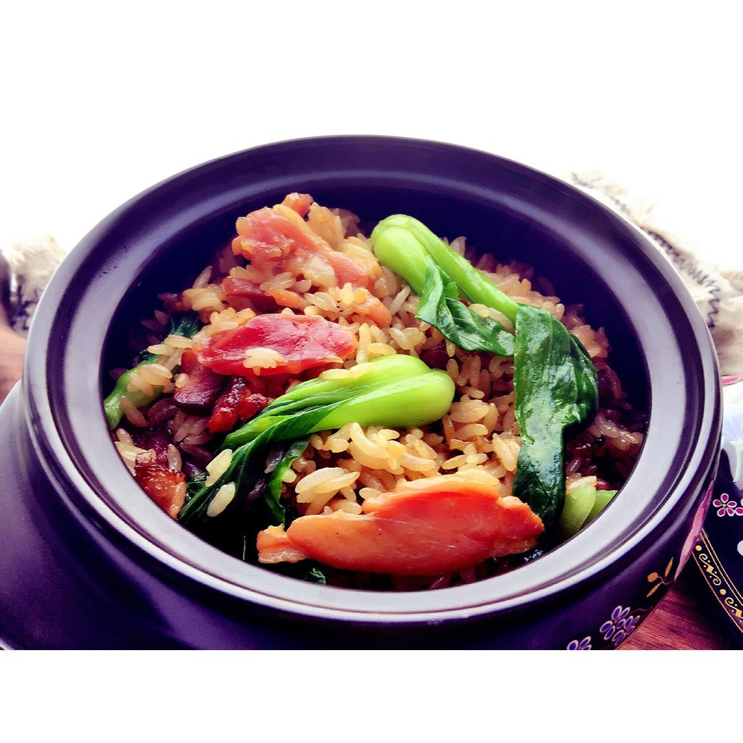 lavender-de-provence做的香肠腊鸡腿煲仔饭