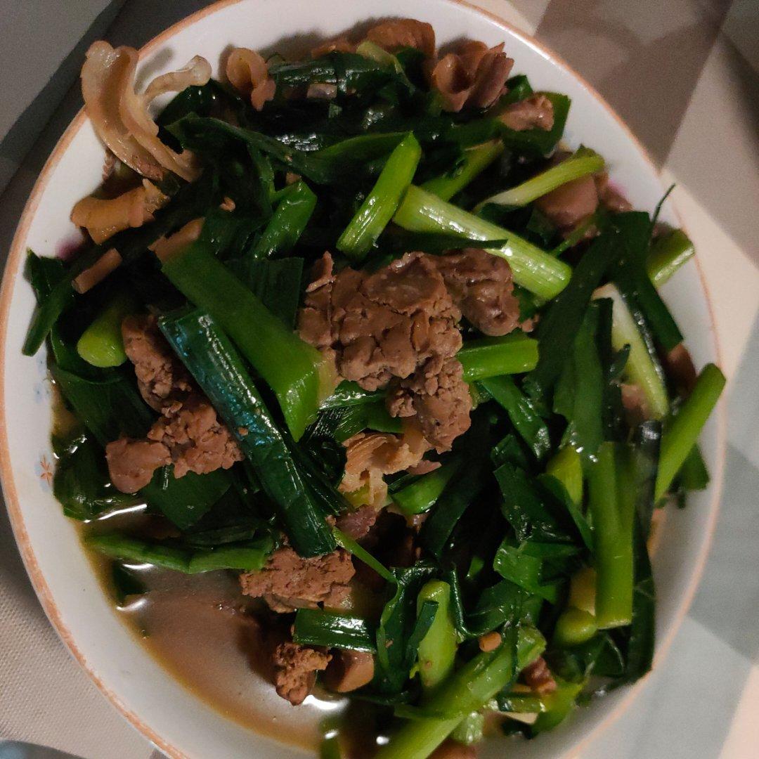 爆炒鸡胗