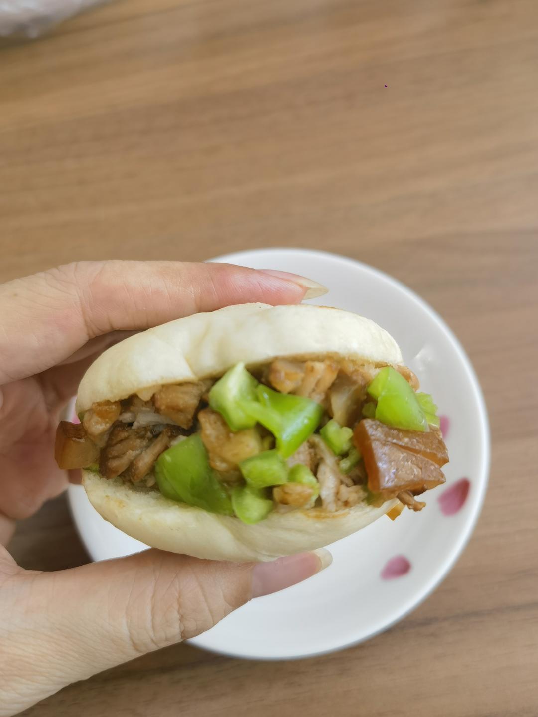 肉夹馍(白吉馍的制作)