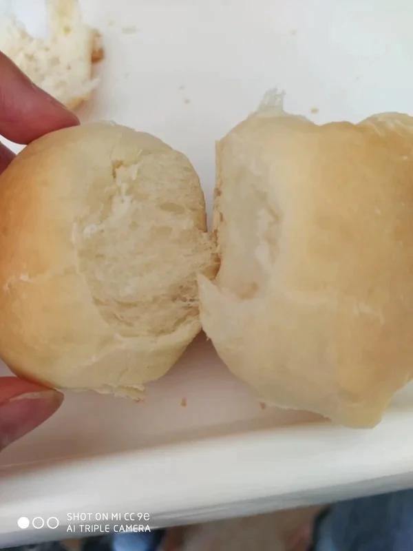 普通面粉做的柔软小餐包