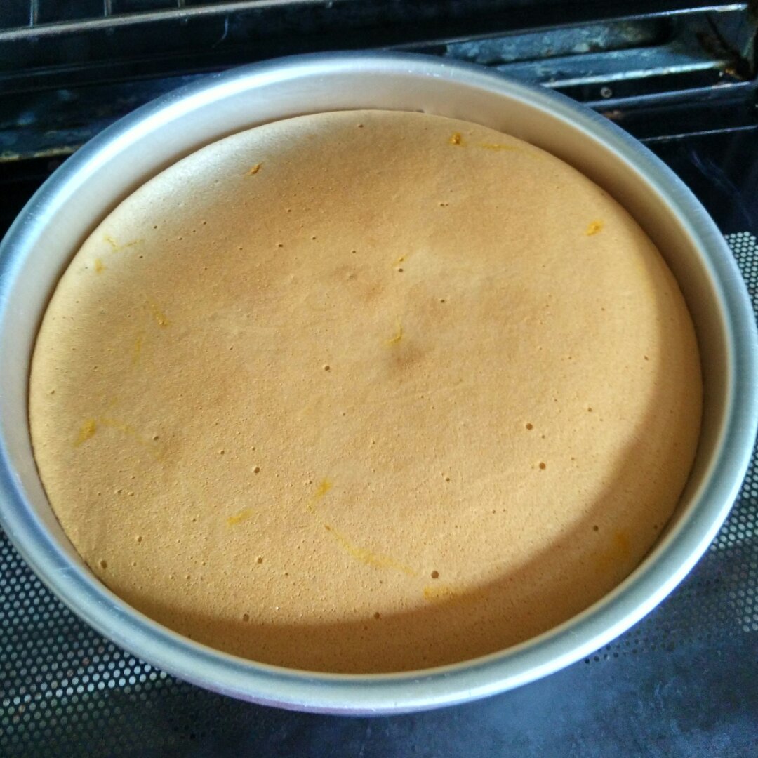 超好记八寸戚风蛋糕（后蛋法）