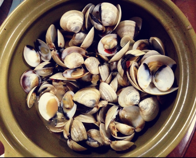 酒蒸蛤蜊-深夜食堂