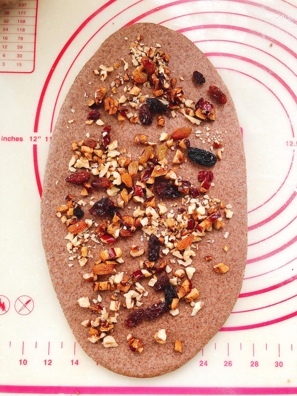 【减脂推荐】无油无糖黑全麦坚果欧包