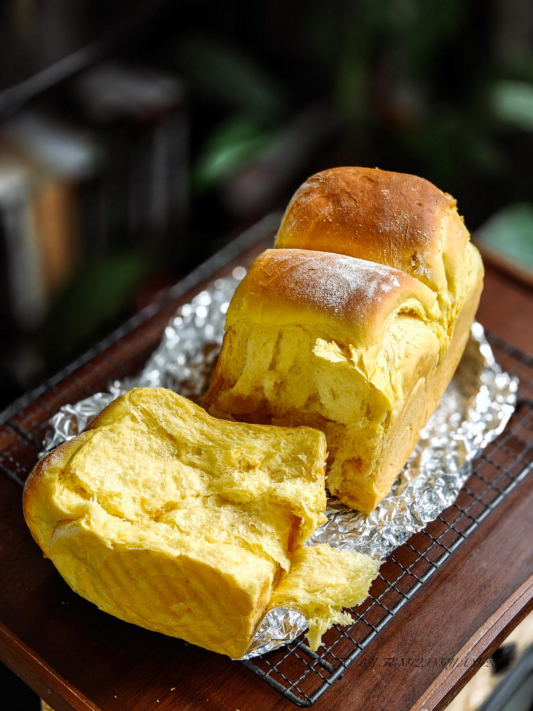 南瓜酸奶吐司❗双重酸奶带来的绵软