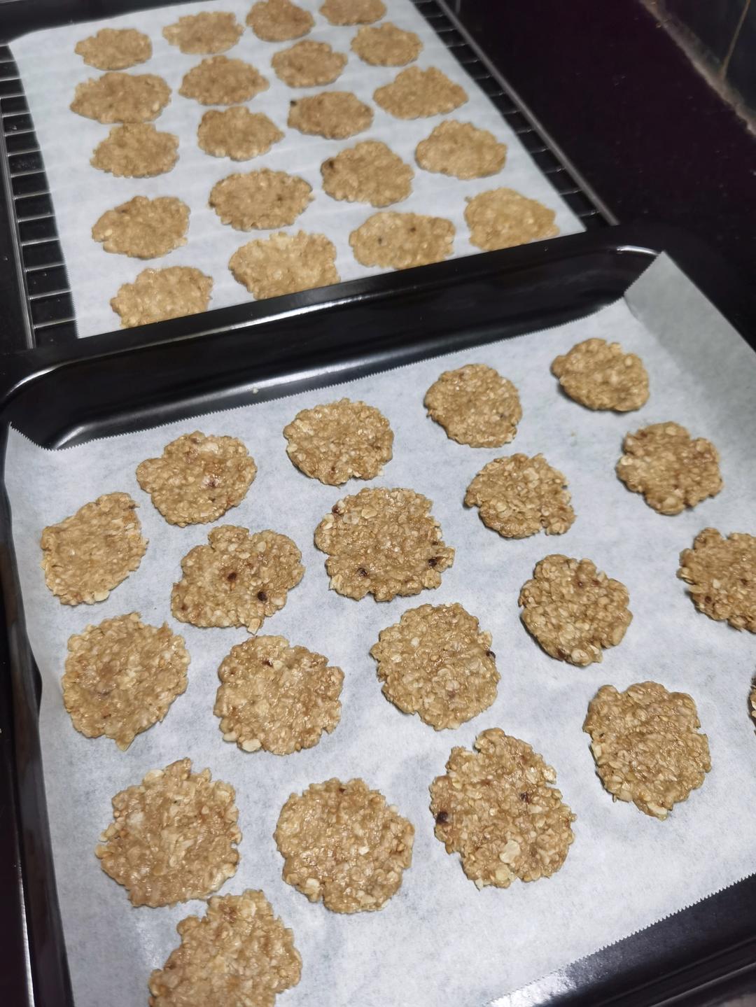 🔥酥掉渣的燕麦饼干🍪
