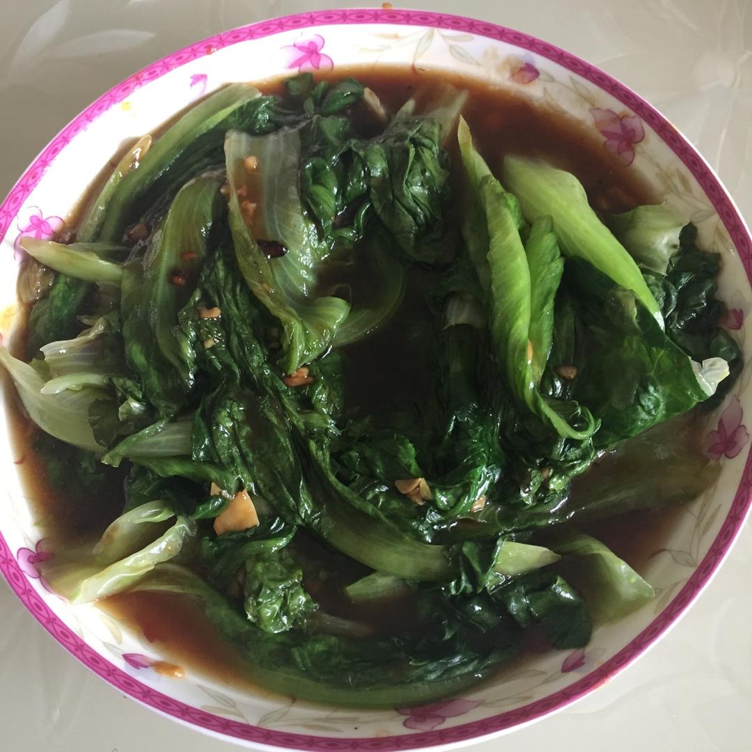家常菜 蚝油生菜