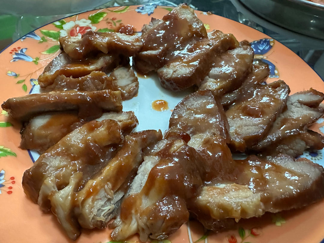 空气炸锅版蜜汁叉烧