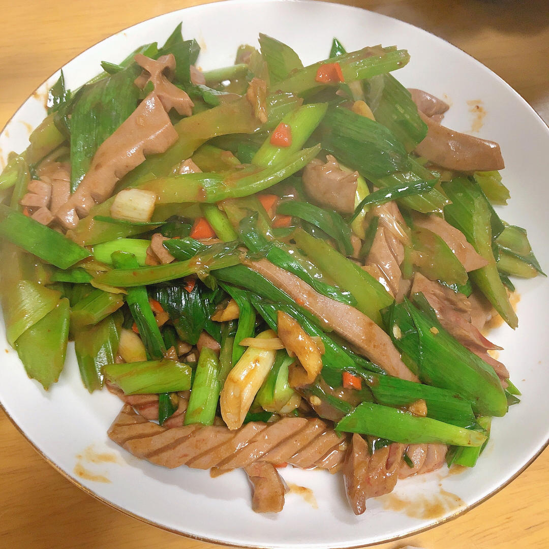 爆炒腰花