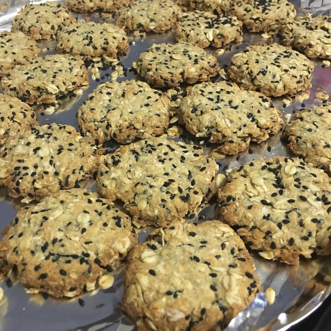 减脂暖宫好伙伴：红糖燕麦饼干