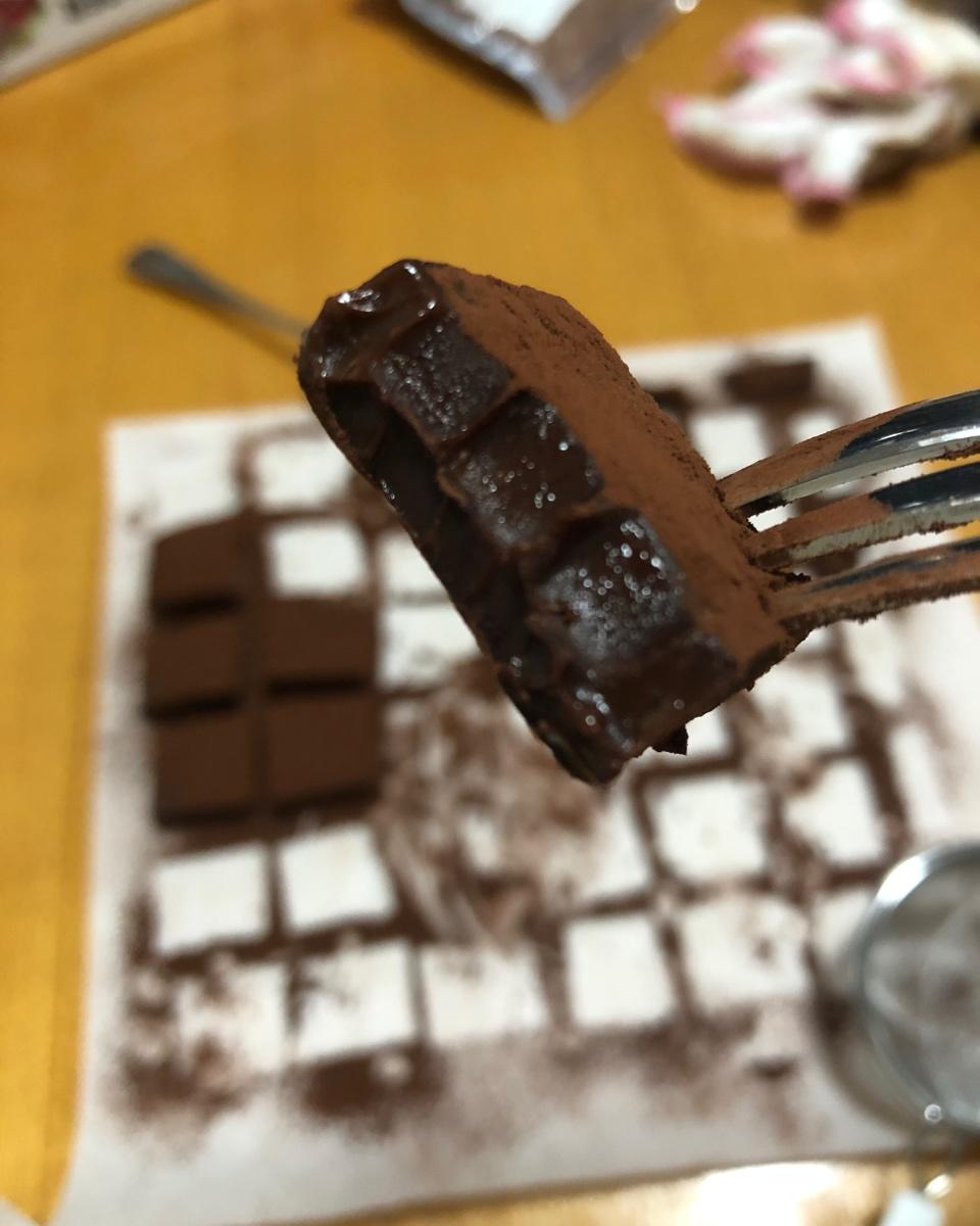 味道超赞的生巧