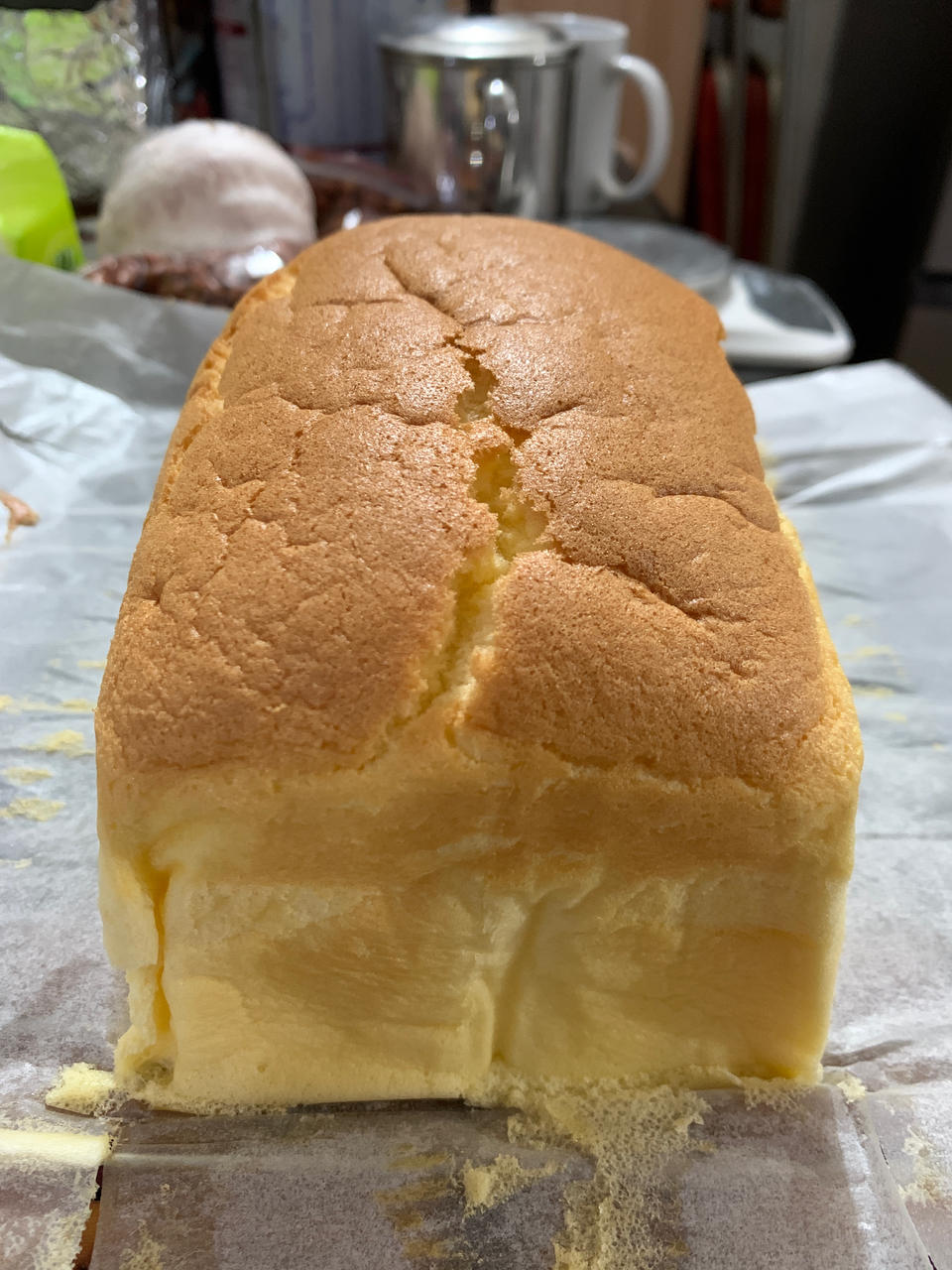 堪比柯基屁股
爆浆芝士🧀古早蛋糕
