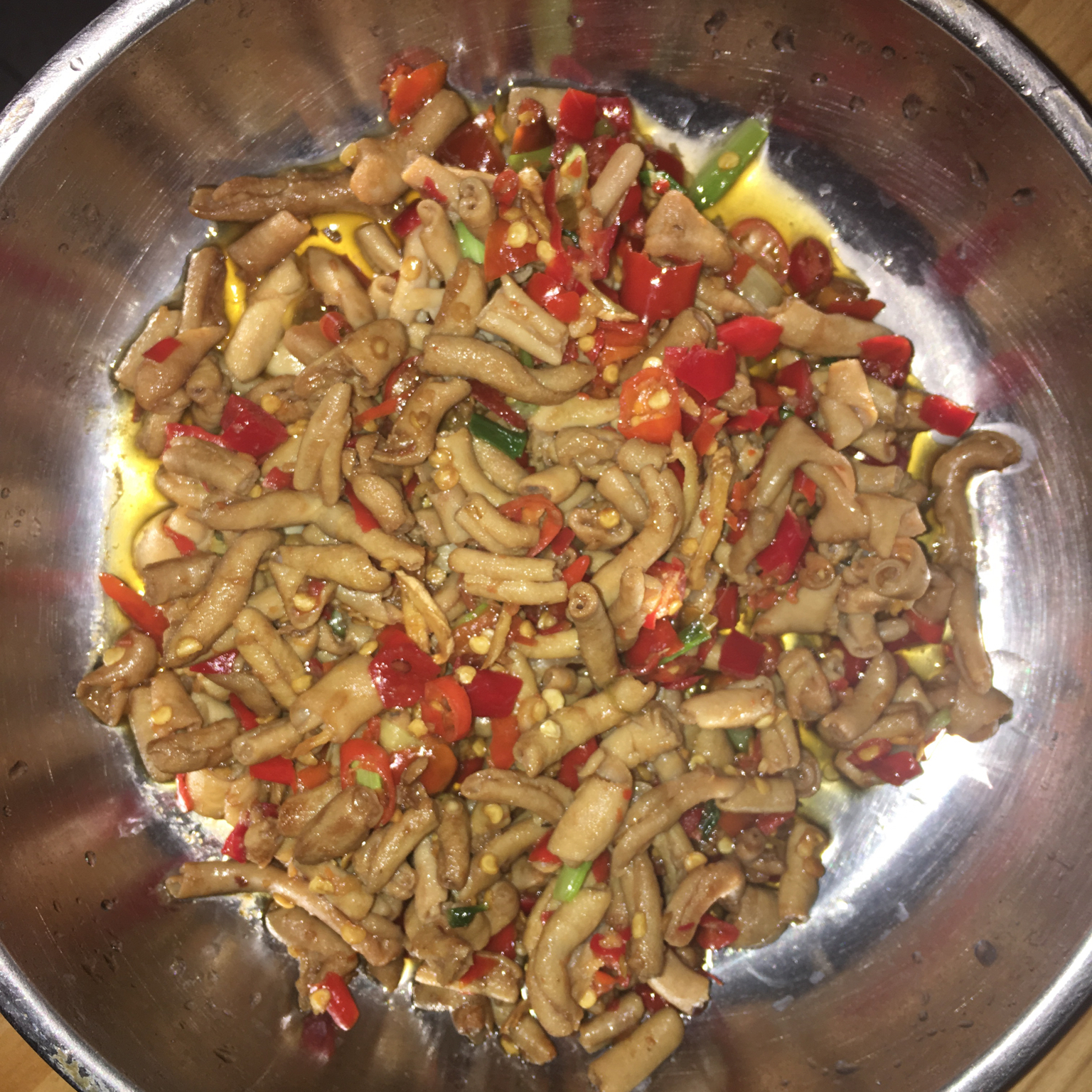 酸辣鹅肠