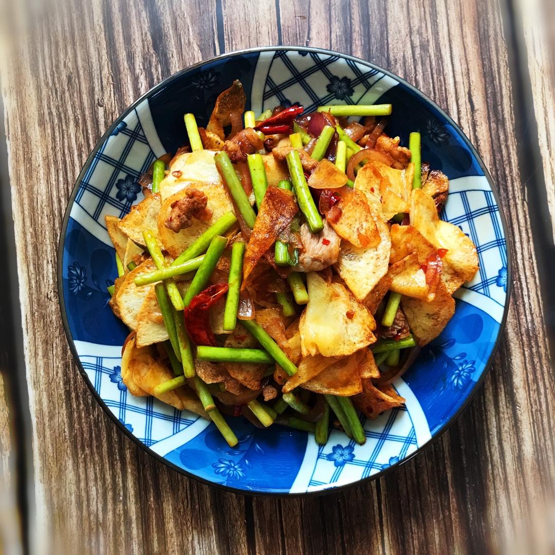 干锅土豆片