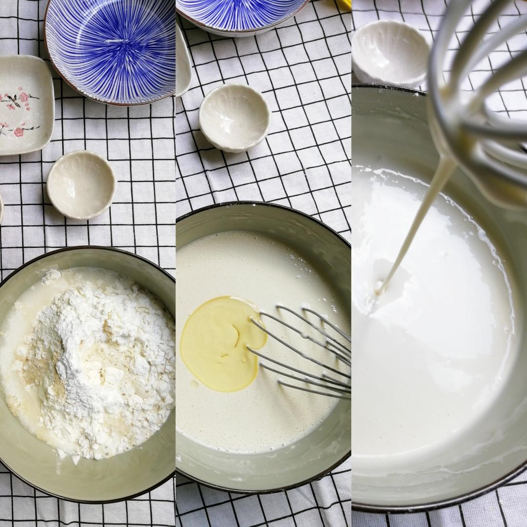 纯奶手撕吐司的做法 步骤1