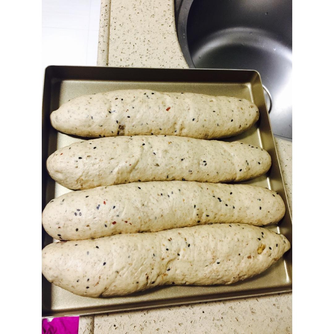 全麦核桃包～软欧包