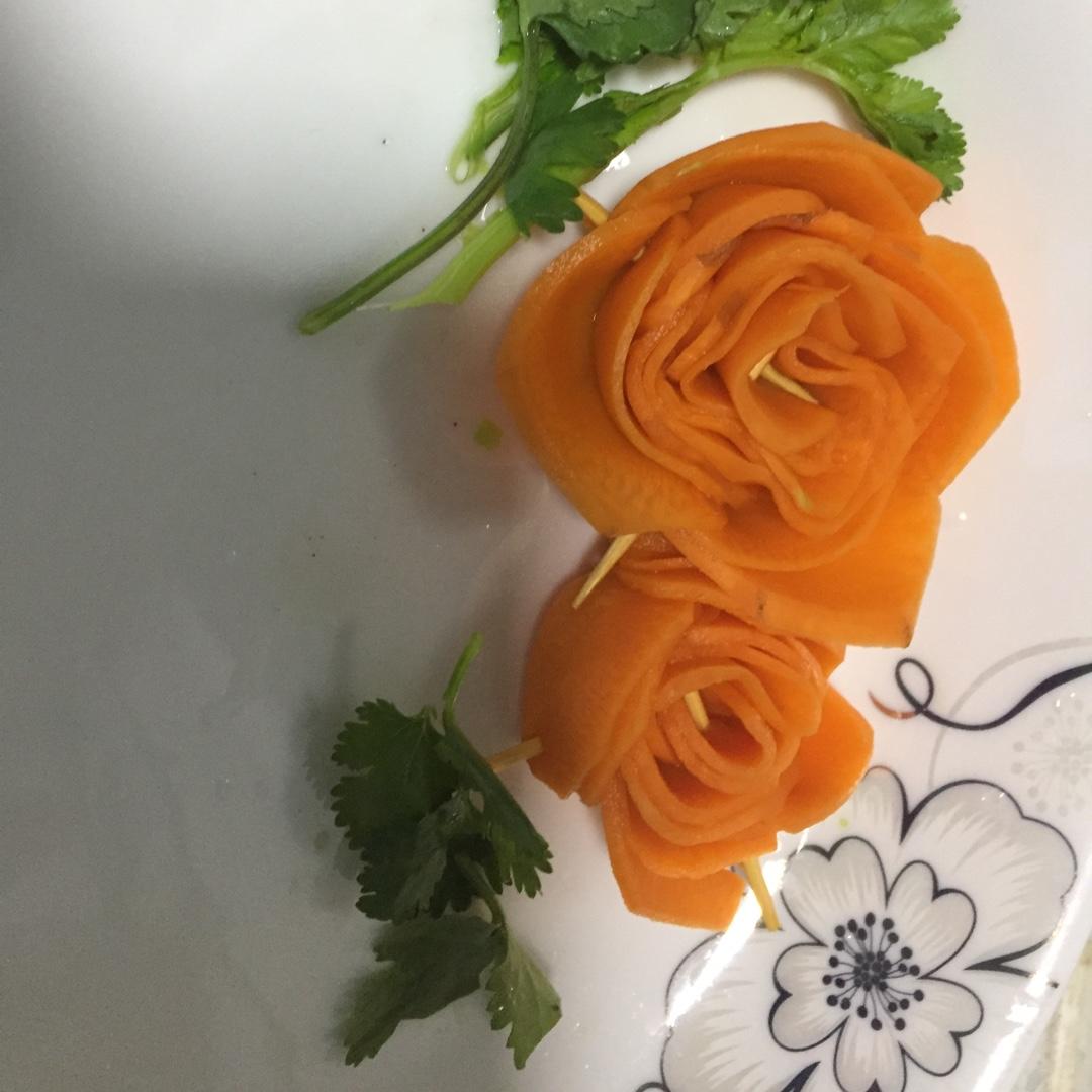 7凤凰涅盘7做的胡萝卜花