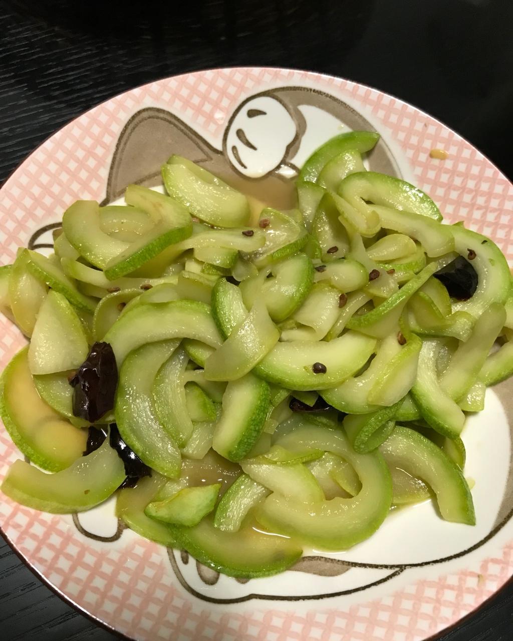 醋溜西葫芦