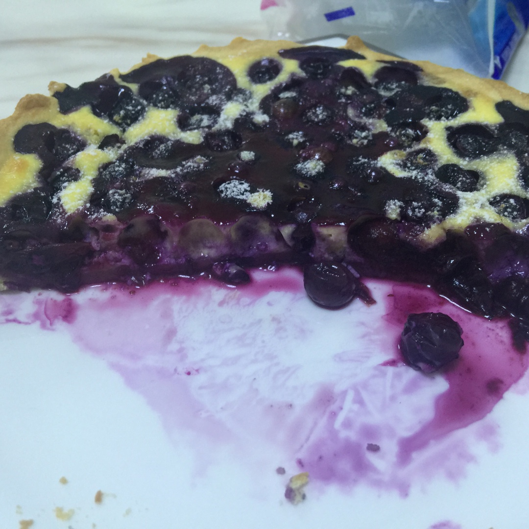 蓝莓乳酪派