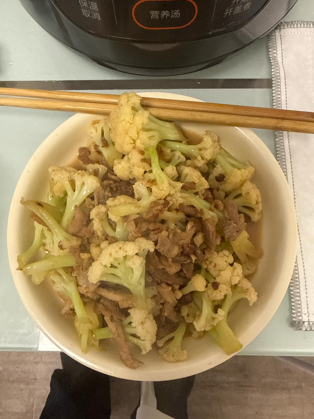 干锅有机花菜