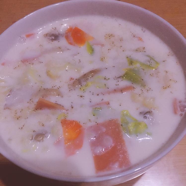 奶油蘑菇汤