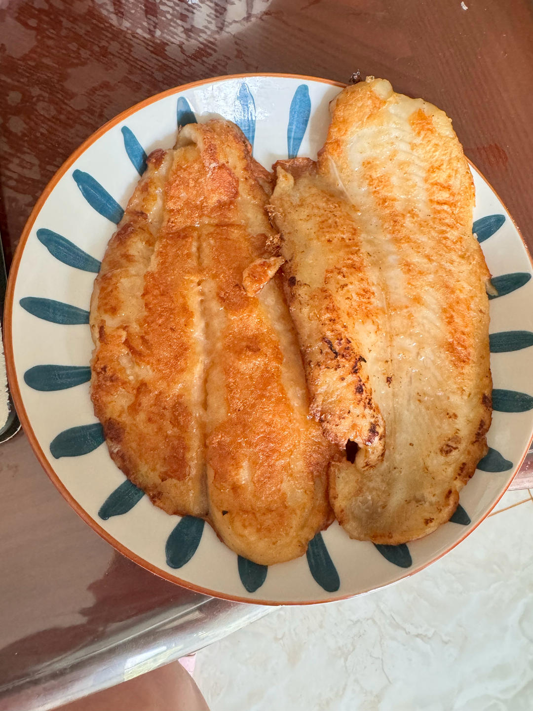 香煎巴沙鱼（龙利鱼）