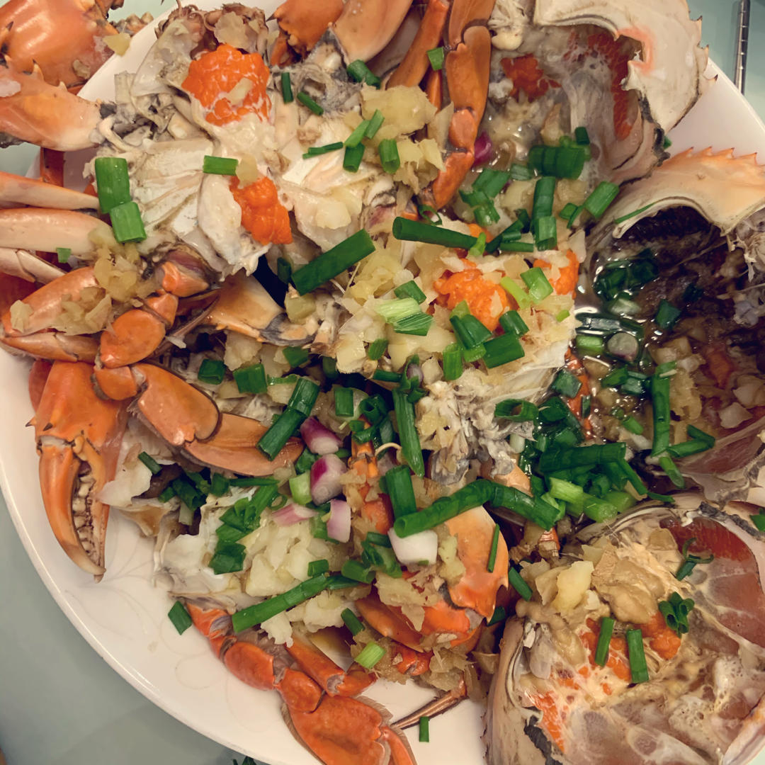 清蒸大闸蟹（挑、洗、蒸、吃）