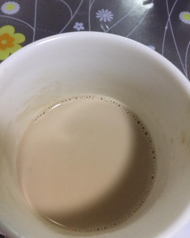 浓浓的锅煮奶茶