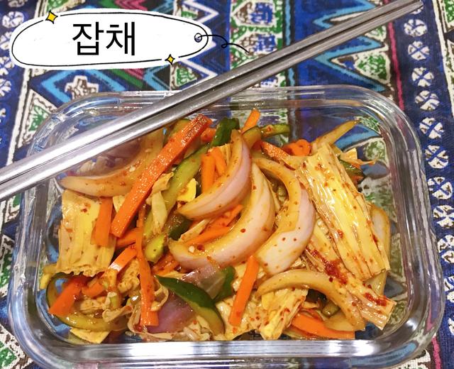 韩式拌花菜