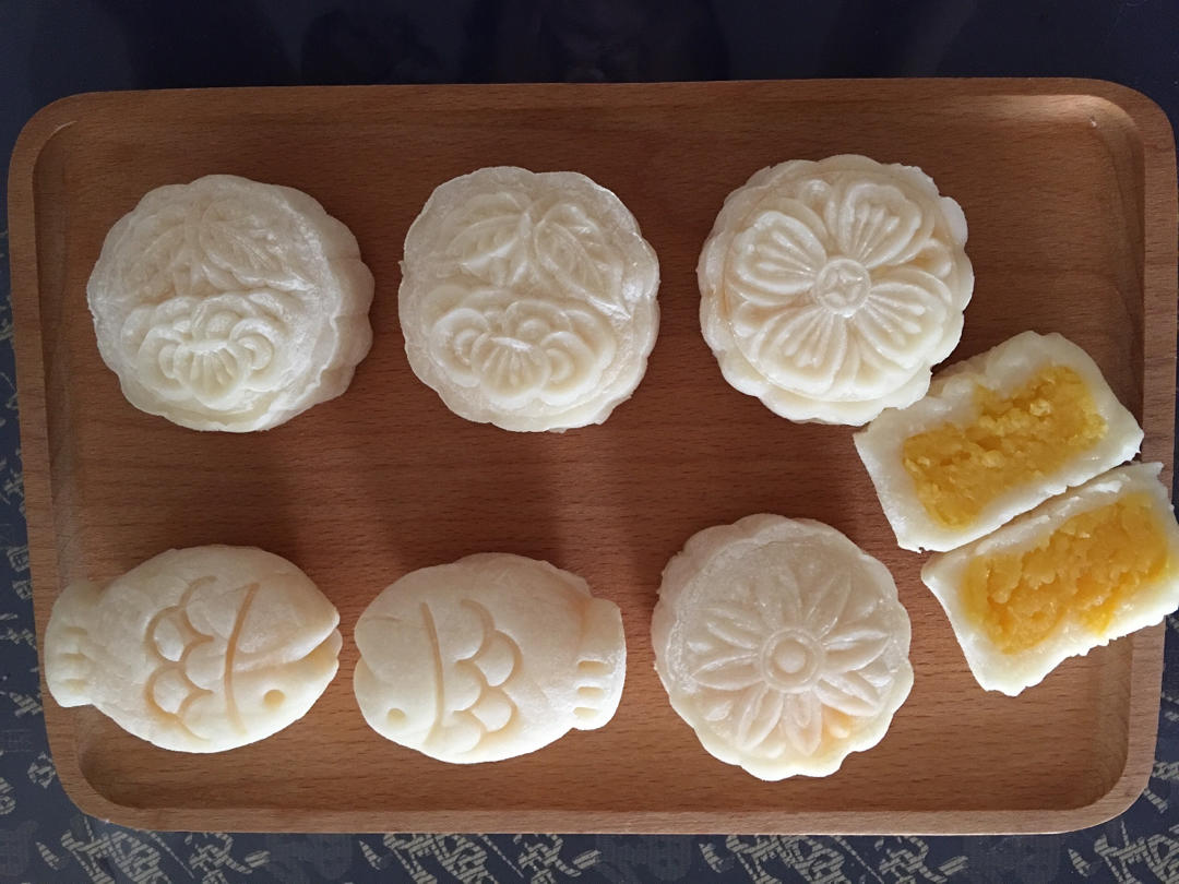 《Tinrry下午茶》冰皮月饼（奶黄馅）