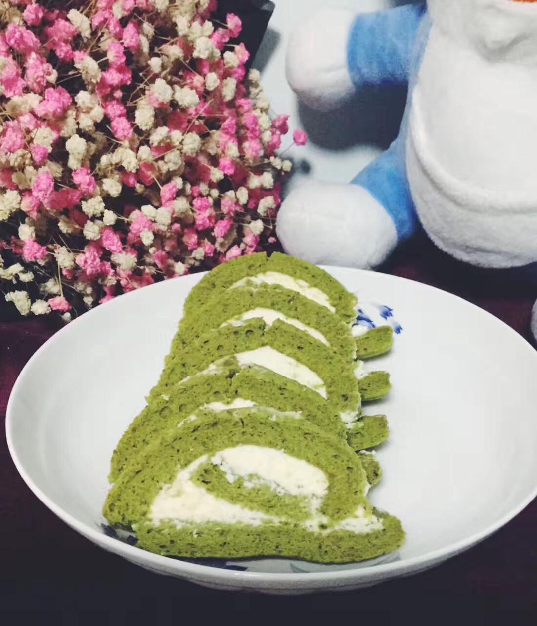 抹茶蛋糕卷