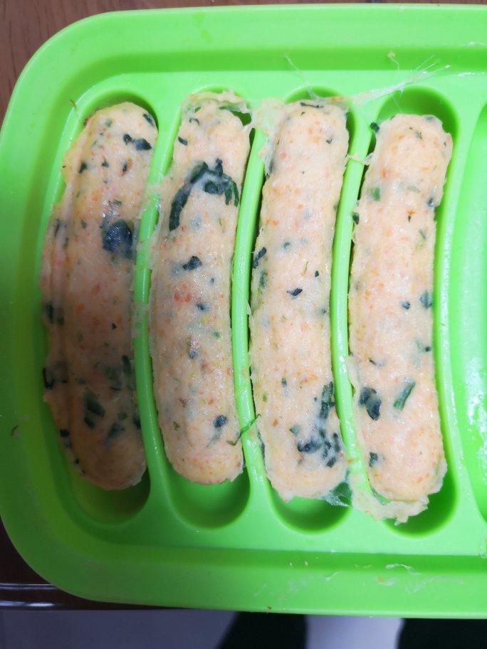 宝宝辅食鲜虾胡萝卜肠（手指食物）