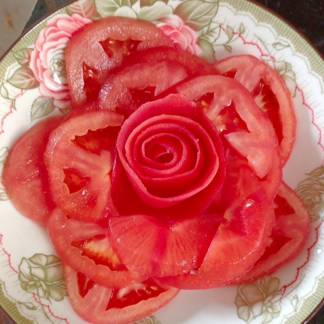 花开富贵-糖拌西红柿