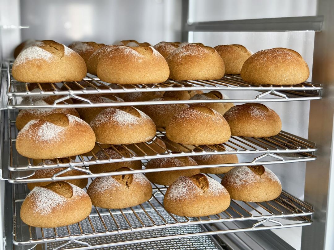 橙香巧克力全麦米面包