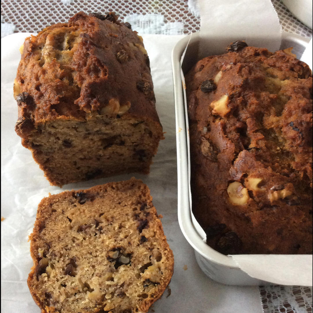 星巴克香蕉核桃蛋糕（starbucks banana walnut bread）