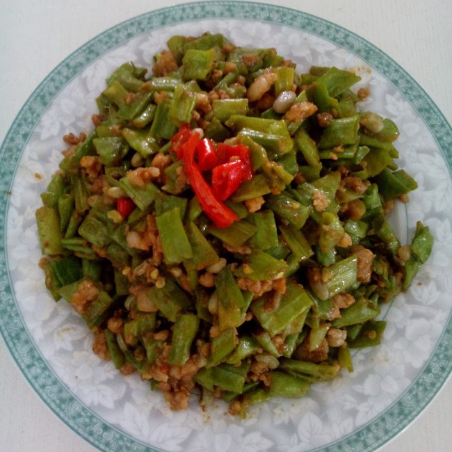 肉末豇豆