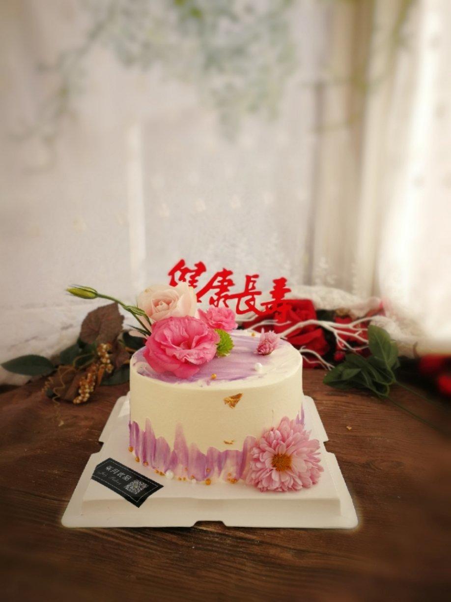 鲜花蛋糕